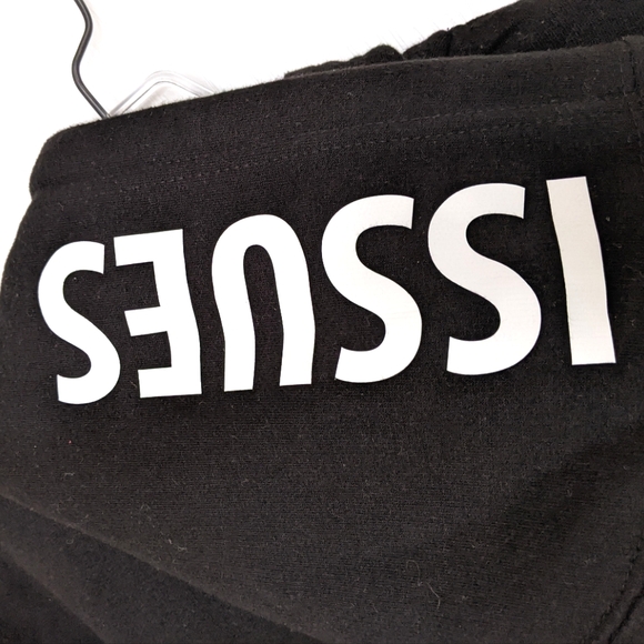 Men's Black and Red Love Hoodie - Picture 7 of 9